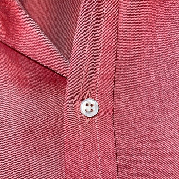 Hugo Boss Italian Slim Fit Testa Egyptian Cotton Button Down Dress Shirt - Picture 5 of 14